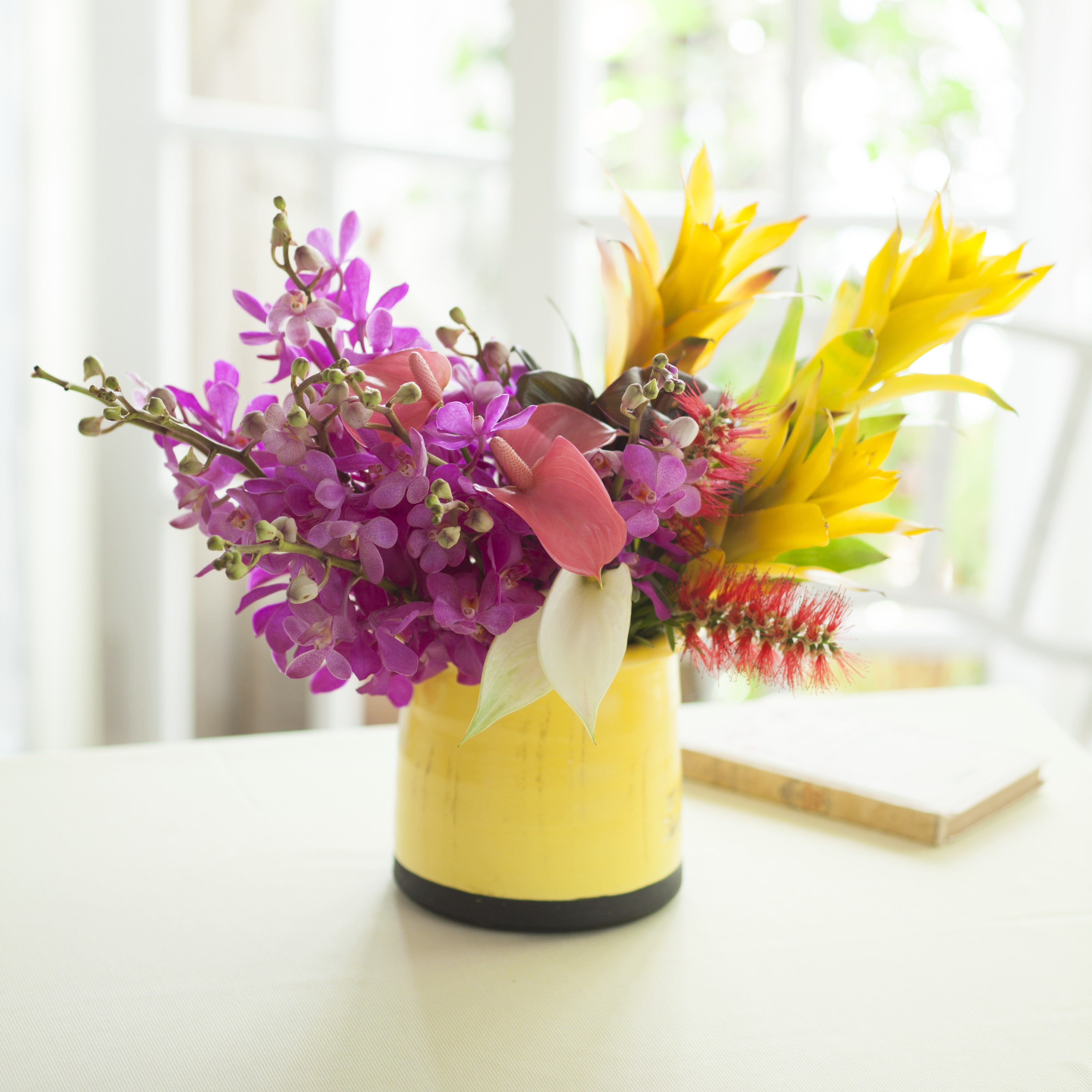 花 mochimochi 長もち花・モカラをトロピカルに